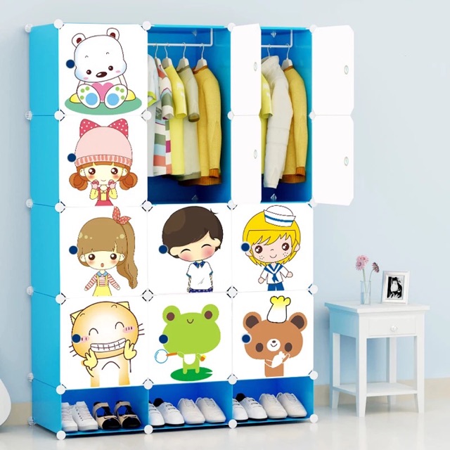 FREESHIP 99K TOÀN QUỐC_Tủ quần áo lắp ghép Size người lớn dùng. Tặng kèm treo đồ. (Giá rẻ nhất)