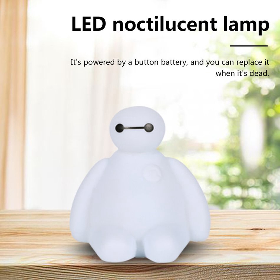 Đèn ngủ led kiểu dáng hoạt hình nhỏ nhắn xinh xắn thiết kế trang trí phòng ngủ tiện dụng