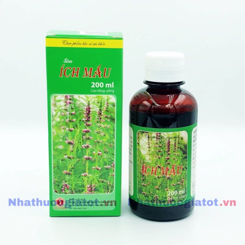Siro Cao Ích Mẫu Đại Uy Chai 200ml