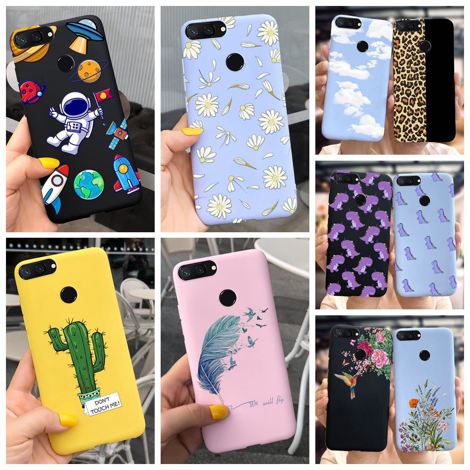 Ốp điện thoại tpu dẻo họa tiết hoạt hình xinh xắn cho Xiaomi Mi 8 Lite Xiomi Mi8 Mi 8lite