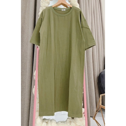 Đầm Vintage 3 Màu Nâu Rêu Và Đỏ Dáng Suông🌸 Váy Xuông Tay Lỡ In Hình, Thêu Chất Thun Form Rộng Đẹp Cá Tính Ulzzang 🌸 | BigBuy360 - bigbuy360.vn