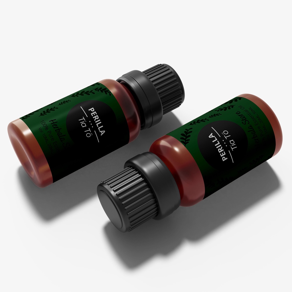 Tinh Dầu Xông Mặt Tía Tô Mùi Thơm Êm Dịu Giúp Thấm Sâu Làn Da Ngăn Ngừa Mụn Loại Bỏ Bã Nhờn