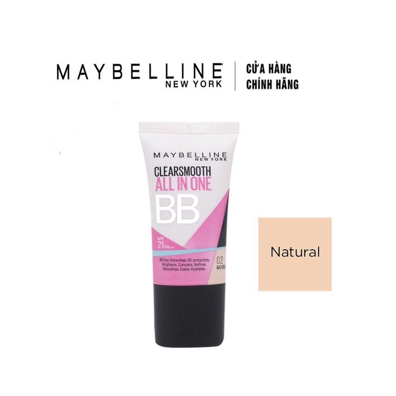 Kem BB Dưỡng Da Trang Điểm Maybelline Màu Natural