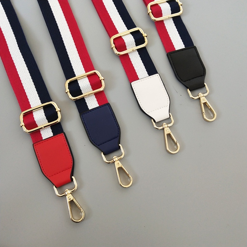 Dây đeo túi có thể điều chỉnh sọc, thay thế dây đeo túi rộng / dài / dày 3,8CM, cho túi đeo và túi đeo vai