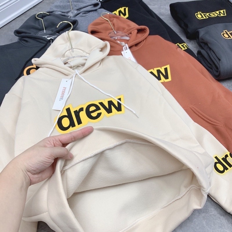BỘ NỈ BÔNG DREW - BỘ NỈ LÓT BÔNG UNISEX DREW DÀY DẶN BAO ẤM