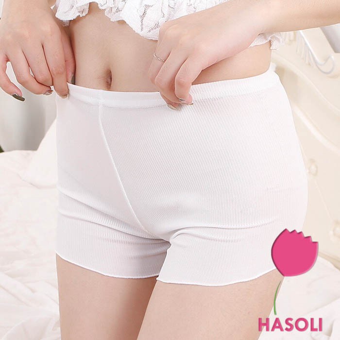 Quần Mặc Váy Cotton Gân Tăm Loại 1 Túi Zip Mềm Mịn Co Giãn 4 Chiều S59