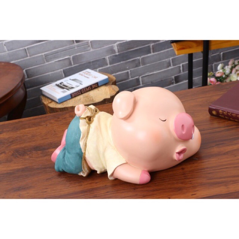 ỐNG TIẾT KIỆM HÌNH CHÚ HEO ĐÁNG YÊU( size to)