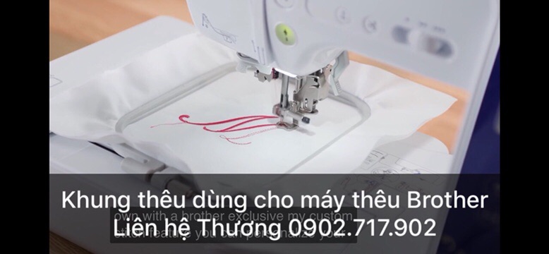 Khung thêu dùng cho máy thêu Brother các mã sau :