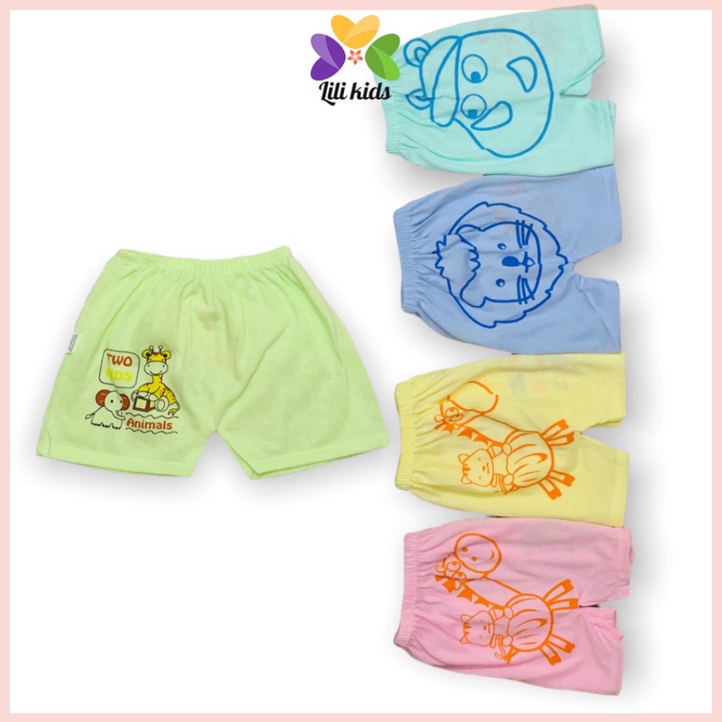 Quần Chục Đùi LILIKIDS Quần Cotton Carter Cộc Mùa Hè Cho Bé Trai Bé Gái QC16