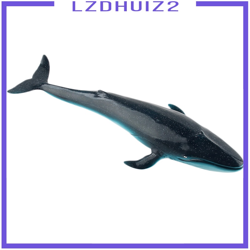 Mô Hình Cá Voi Xanh Bằng Nhựa Độc Đáo Sống Động