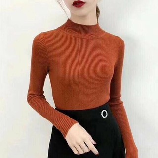 Áo len EvaLover cổ ba phân cao cấp