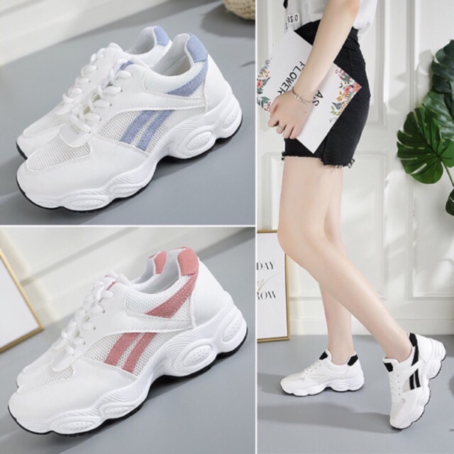 GIÀY THỂ THAO NỮ ĐẾ SÓNG KÈM HỘP K68 | BigBuy360 - bigbuy360.vn