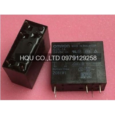 Rơ le OMRON 5 chân G2R-14 DC24V