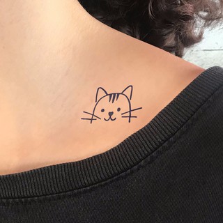 💛 [Chủ đề Thú Cưng] 🐱 Hình xăm tạm thời Inkaholic 15 ngày, mực xăm 100% thành phần tự nhiên và chống nước