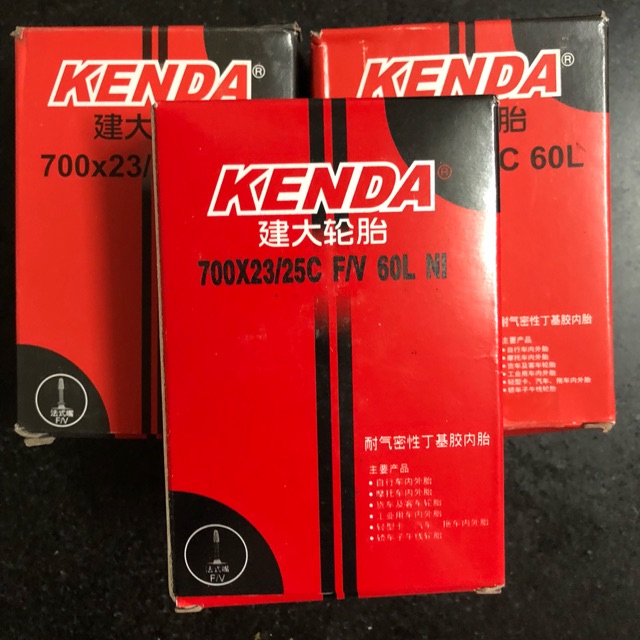 Săm ruột xe đạp thể thao 700x23/25c Kenda