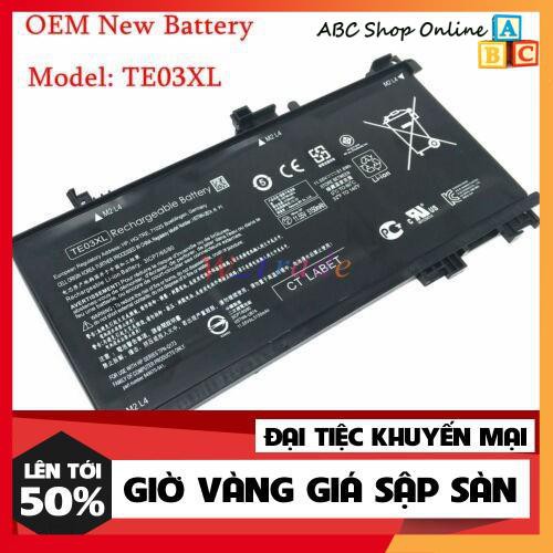 Pin laptop HP TE03XL HSTNN-UB7A TE03061XL PAVILION 15-BC000 HP OMEN 15-AX000 15T-AX000 15T-AX200 PC 15-AX 849910-850