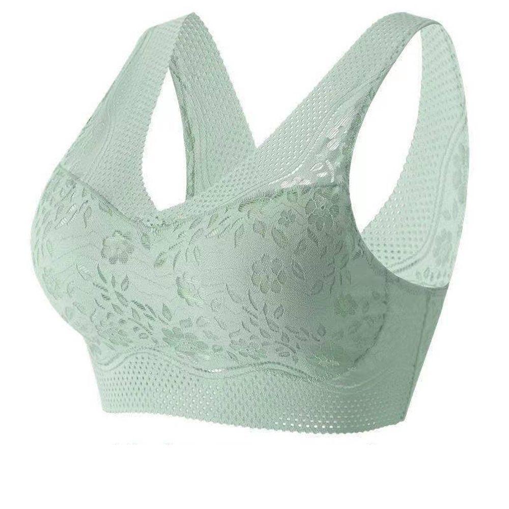 Áo Ngực Thể Thao Không Gọng Có Mút Đệm Dây Đan Chéo Lưng Gợi Cảm