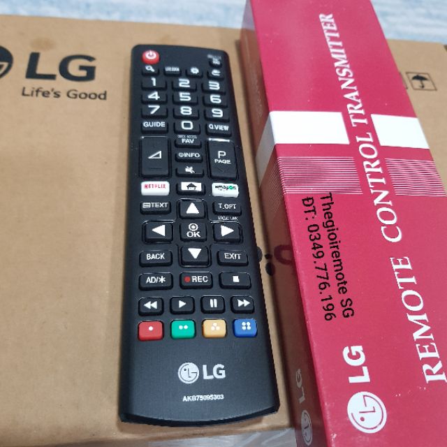 REMOTE LG SMART TIVI HÀNG ZIN CHÍNH HÃNG CÓ NETFLIX VÀ AMAZON