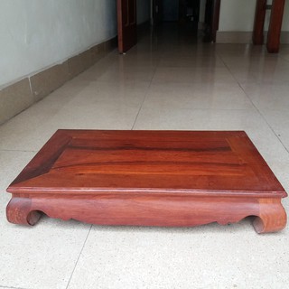 Bàn osin gỗ hương cao cấp sang trọng cao 10cm