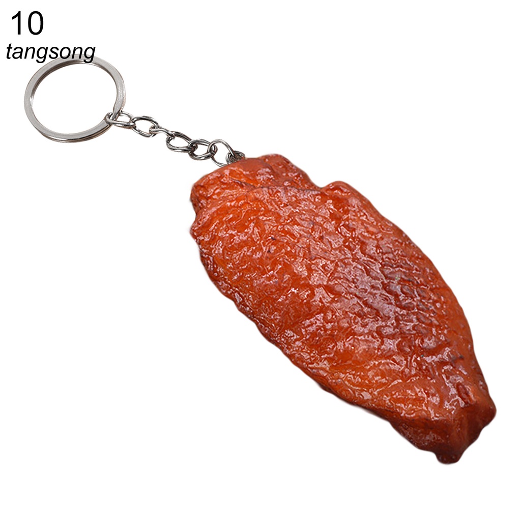 Móc khóa cho điện thoại hình đồ ăn không mùi dễ thương