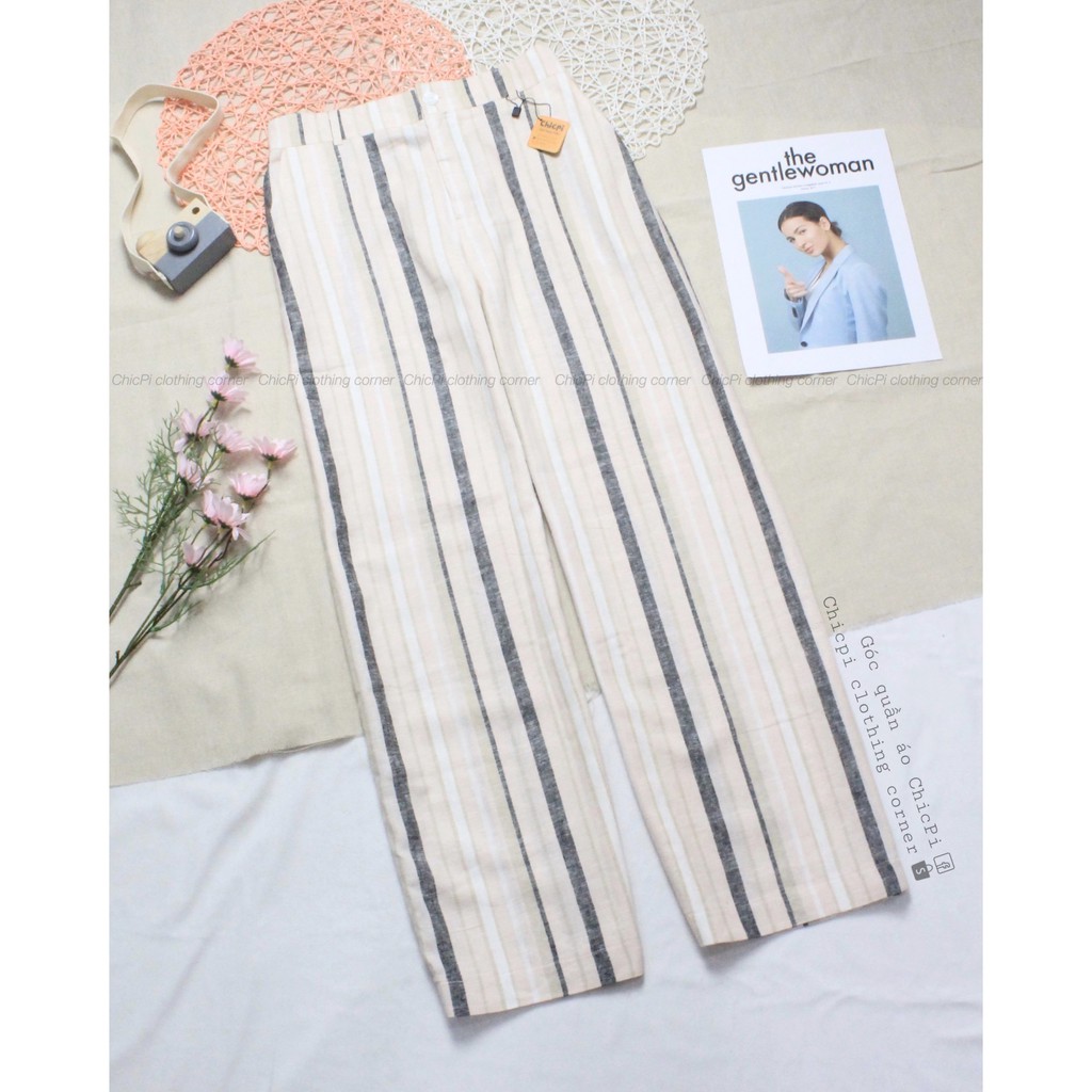 💕 QUẦN ỐNG SUÔNG LINEN SIÊU TRENDY 💕 | BigBuy360 - bigbuy360.vn