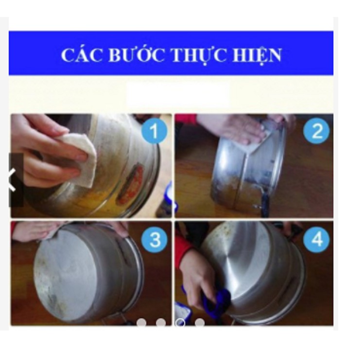 Kem cọ xoong nồi tẩy vết bẩn đa năng Hàn Quốc 500g - Over & Cookware Cleaner