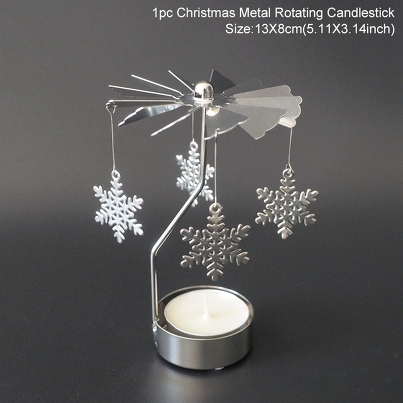 Chân nến kim loại hình tuần lộc trang trí giáng sinh