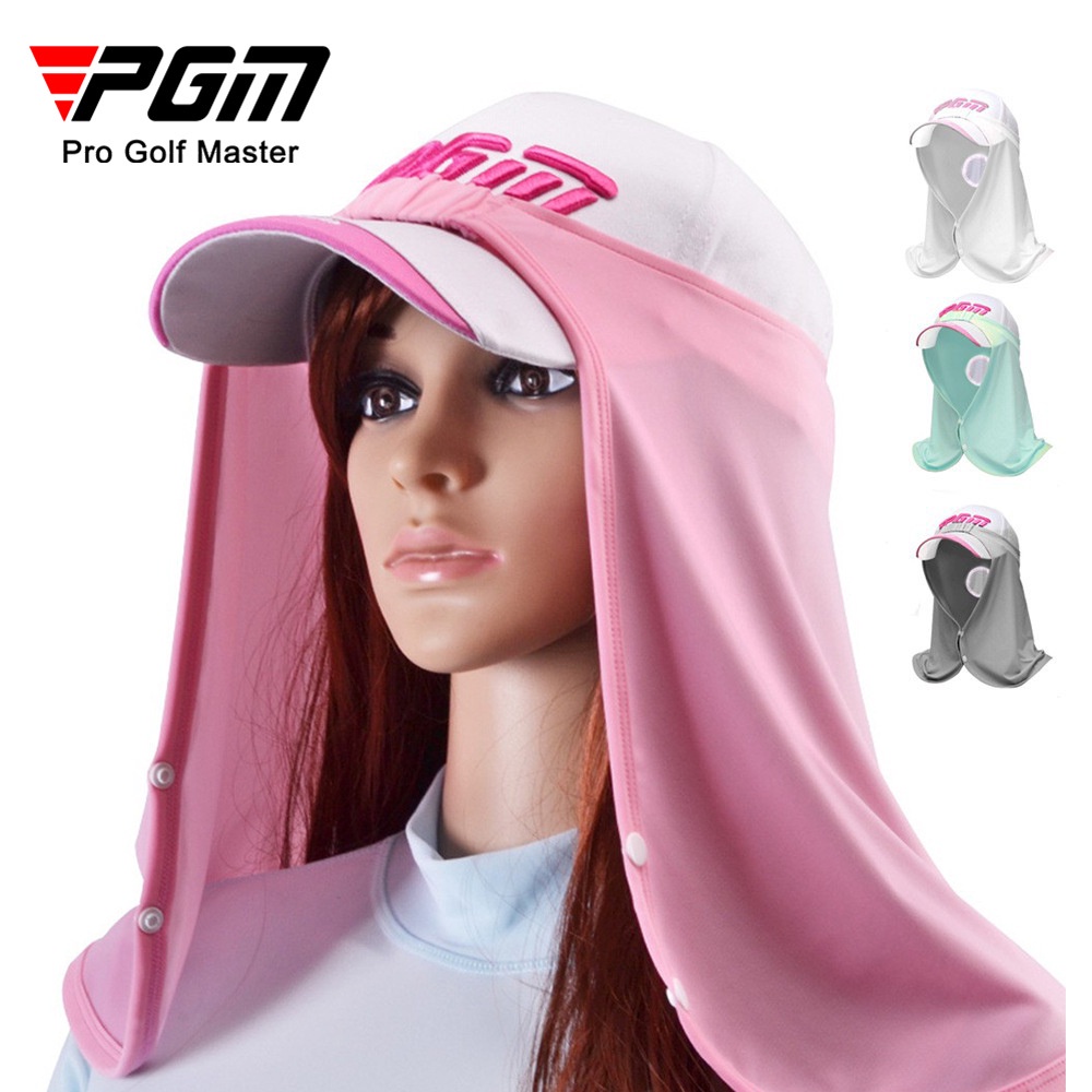 Khăn trùm chống nắng chơi golf nam nữ kết hợp mũ chặn tia UV bảo vệ da hàng chính hãng PGM