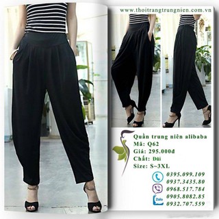 Q62 - Quần Alibaba - Size: S~5XL