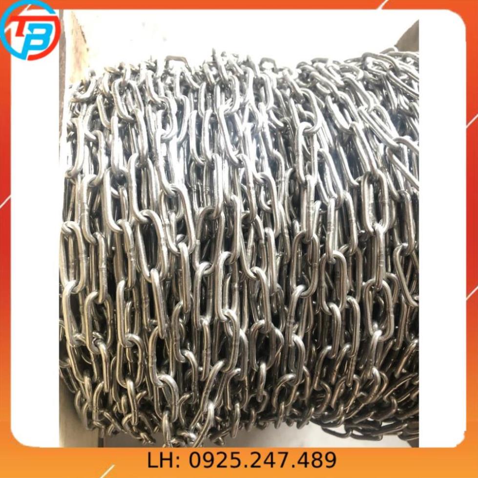 Dây xích INOX 304 Phi [ 6mm ] CÁP THÉP Thái Bình VinàN
