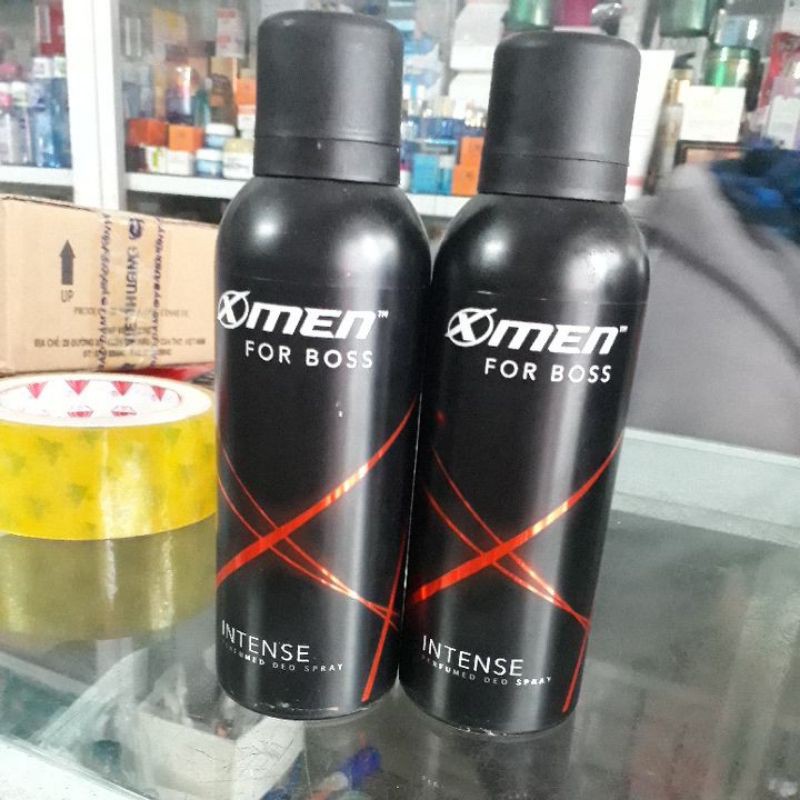 Xịt khử mùi xmen boss 150ml