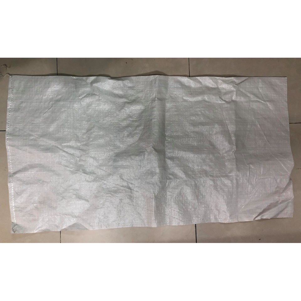 Bao tải dứa Combo 10 bao PP trắng K68cm x 130cm