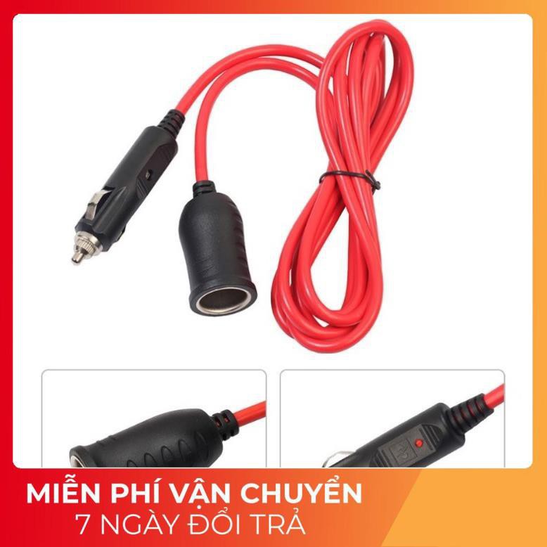 Dây Lõi Đồng Cao Cấp - Cáp Nối Dài Chuyên Dụng Cho Tẩu Sạc Xe Hơi, Ô Tô 12V 24V