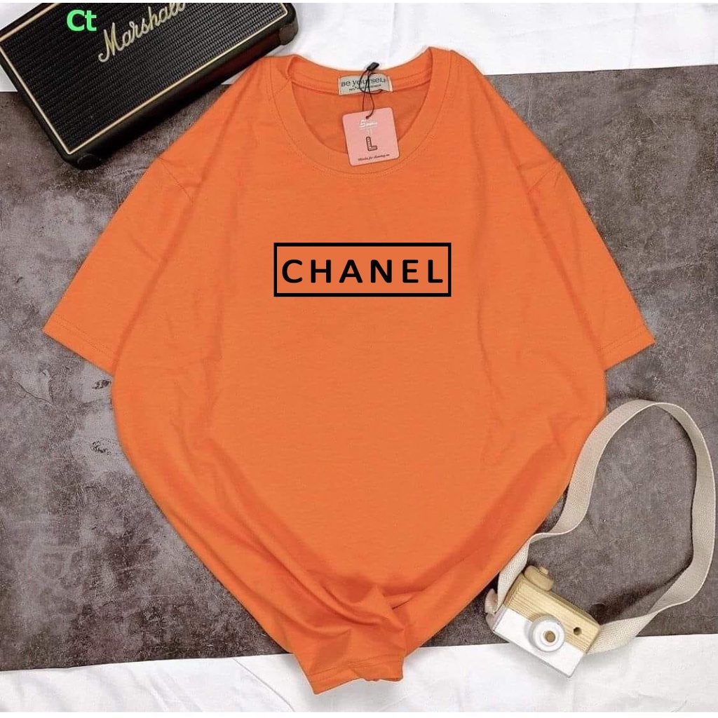 Áo phông nữ, thun nữ họa tiết Chanel