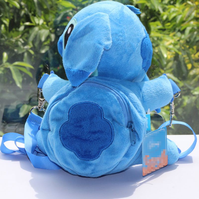 Túi Đeo Chéo Hình Stitch Nhồi Bông Đáng Yêu