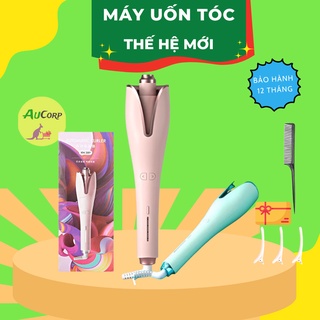Máy uốn tóc tự động, thiết kế xoay tự động 3 in 1,Máy uốn tóc mini trục xoay 360 độ dễ dàng tạo kiểu