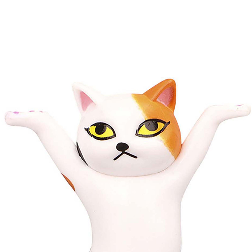 Mô hình trang trí hình mèo dễ thương nhiều màu sắc