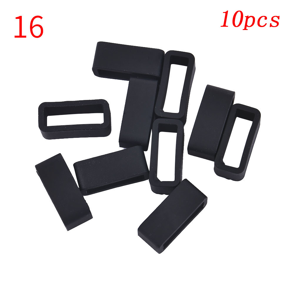 【COD】Giá Đỡ Dây Đồng Hồ Đeo Tay Bằng Cao Su PVC Cao Su 16-28mm