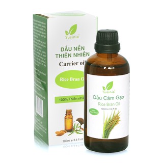 Dầu cám gạo Susinia 100% nguyên chất tự nhiên 100ml - Larva Store