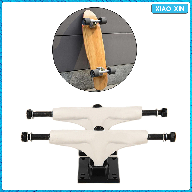 2Pcs 5inch Skateboard Trucks Mounting Hardware Truck Bridge Replacement