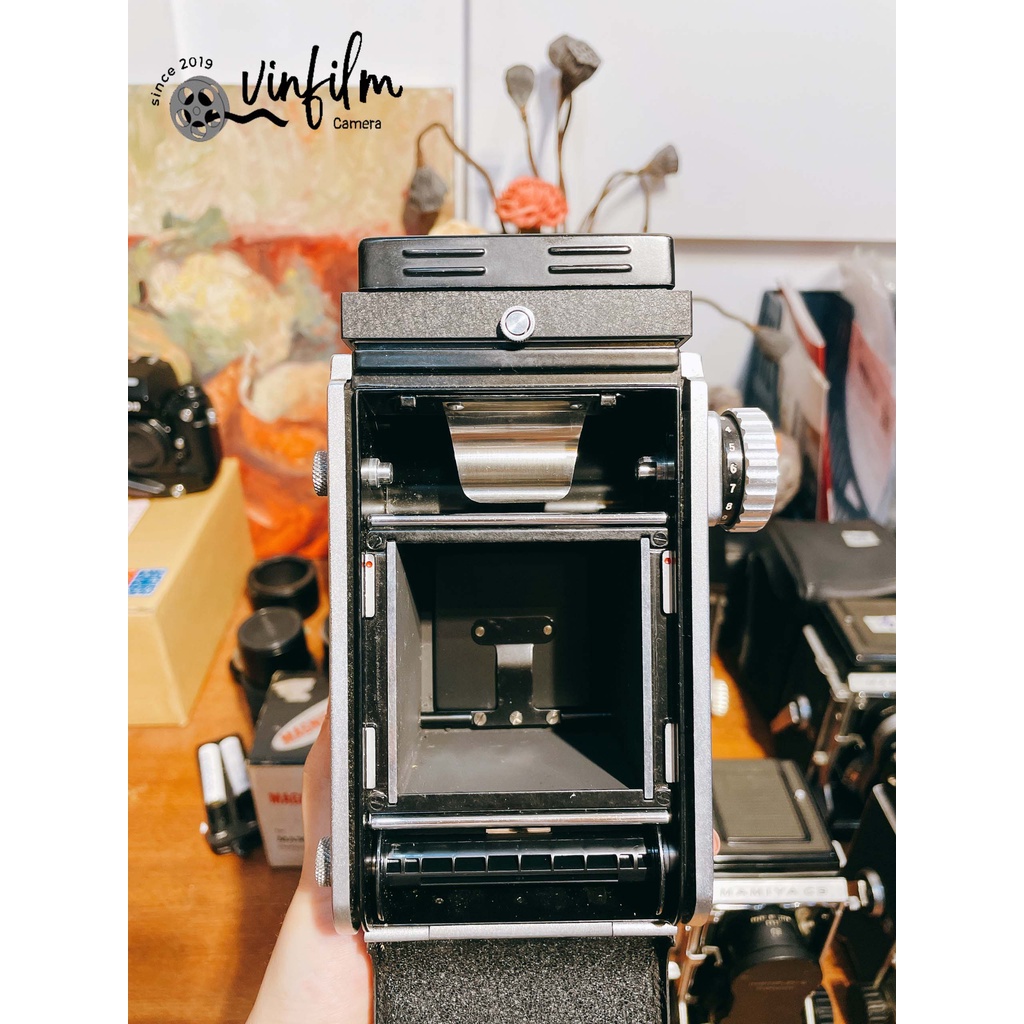 Máy ảnh film TLR Mamiyaflex Mamiya C2