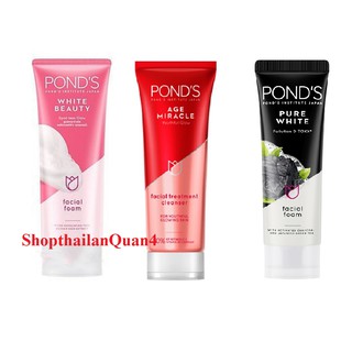Sữa rửa mặt ngăn ngừa lão hóa Ponds Đỏ Thái Lan 100g