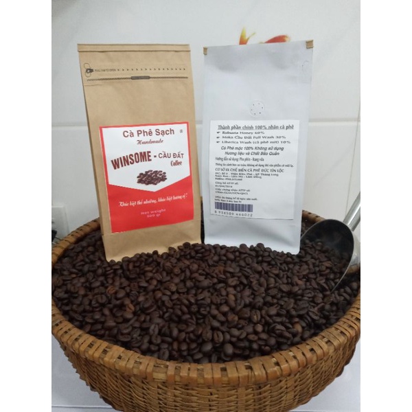 0,5kg Cà phê Cầu Đất Winsome - handmade | BigBuy360 - bigbuy360.vn