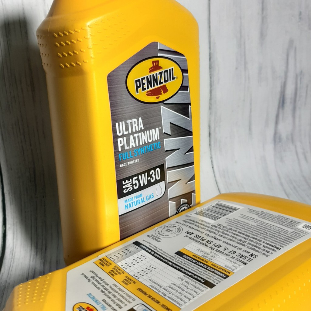 Nhớt Xe Tay Ga Pennzoil Ultra Platinum 4T 5w30