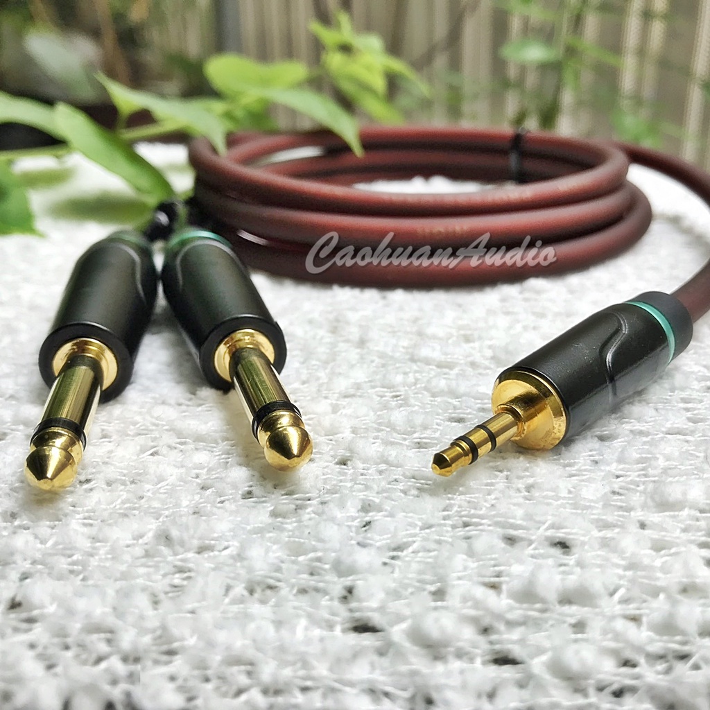 Dây chuyển 3.5 sang 2 đầu 6.5mm dài 1.5 mét