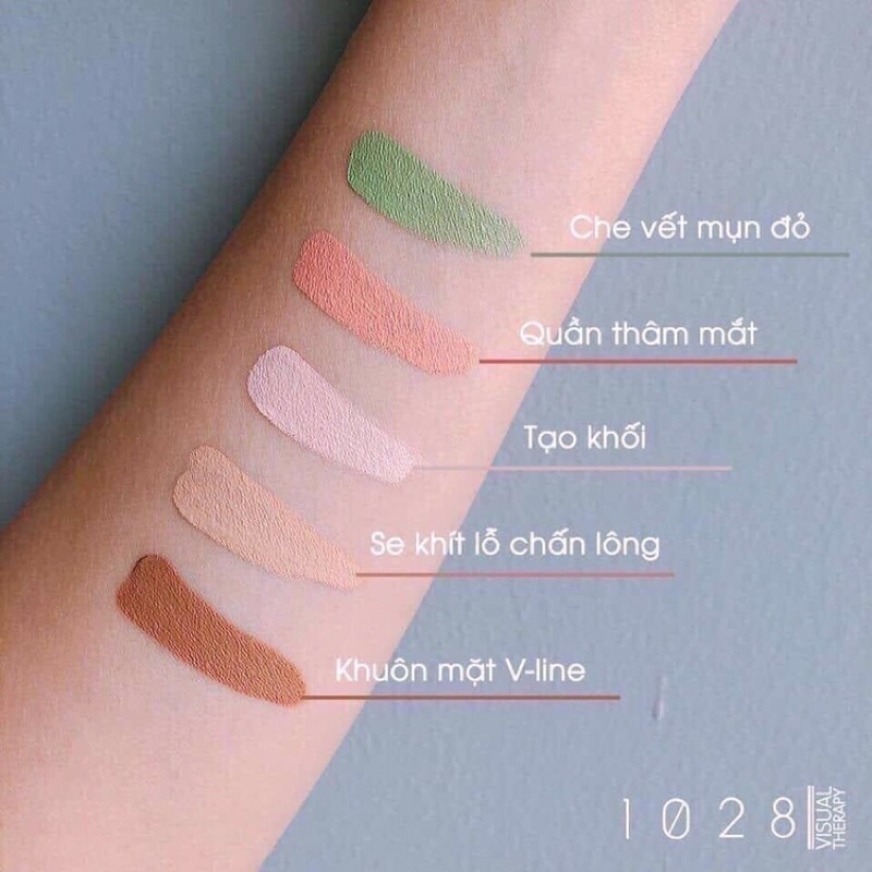 BẢNG CHE KHUYẾT ĐIỂM / BẢNG TẠO KHỐI CATRICE ALL AROUND PALETTE