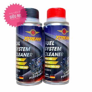 Combo Xtream phụ gia súc động cơ và vệ sinh kim phun