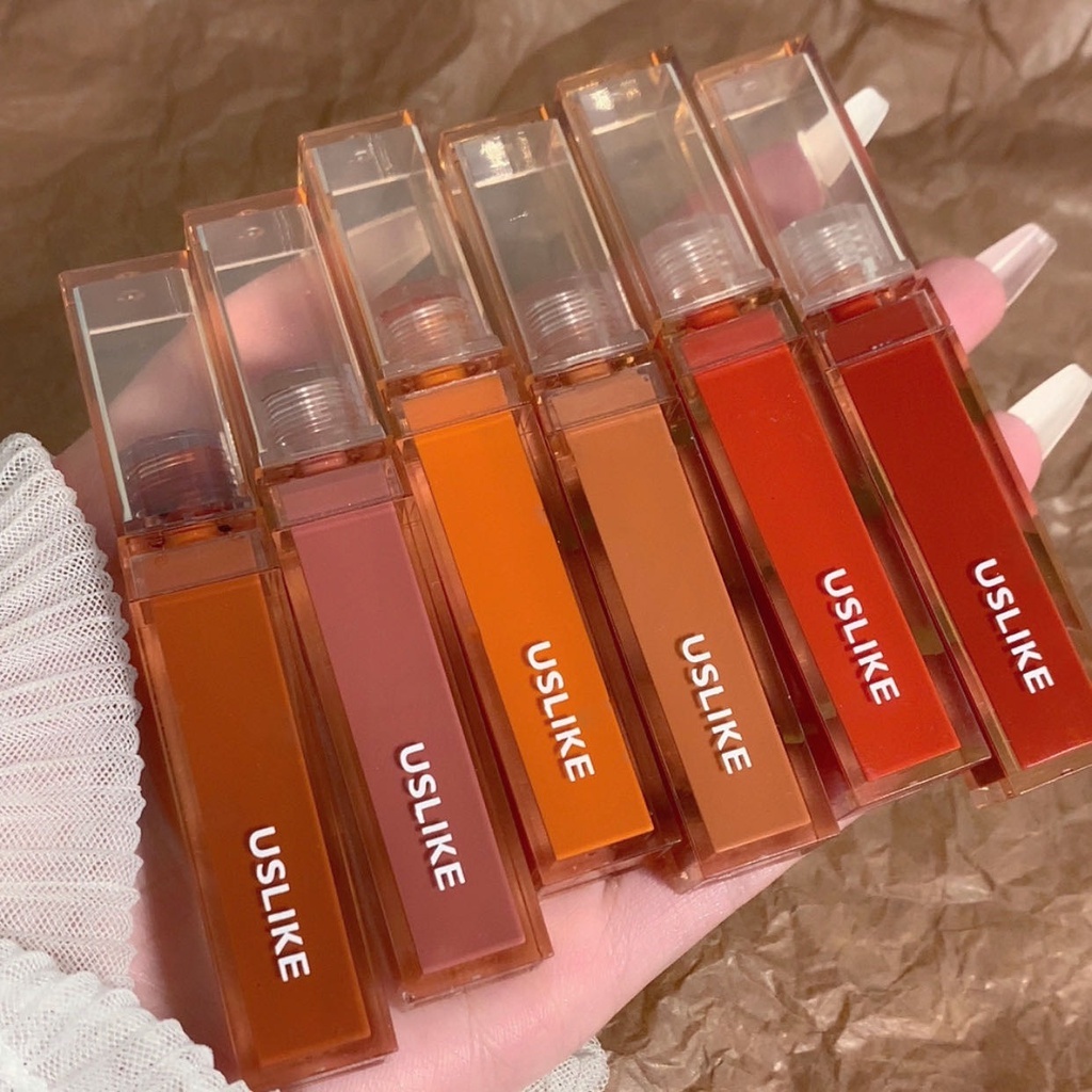 Son USLIKE® Son Bóng Dưỡng Ẩm Môi Căng Mọng