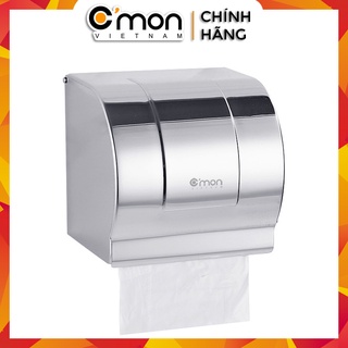 Hộp đựng giấy vệ sinh inox c'mon hg-01