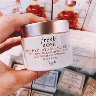 [Made in France] Fresh Kem Dưỡng Cấp Ẩm Hoa Hồng Fresh Rose Deep Hydration Face Cream